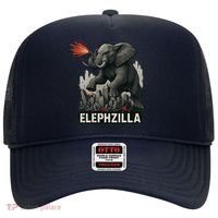 Elephent Elephzilla Parody In Action Hat thumb 0