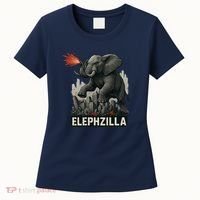 Elephent Elephzilla Parody In Action Women's T-Shirt thumb 0