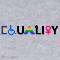 Equality Equal Rights Lgbtq Ally Unity Pride Feminist Gift Women's Sweatshirt thumb 2