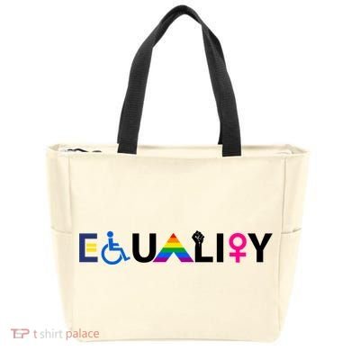 Equality Equal Rights Lgbtq Ally Unity Pride Feminist Gift Tote Bag