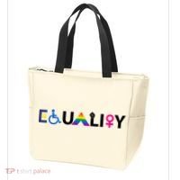 Equality Equal Rights Lgbtq Ally Unity Pride Feminist Gift Tote Bag thumb 3