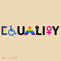 Equality Equal Rights Lgbtq Ally Unity Pride Feminist Gift Tote Bag thumb 4