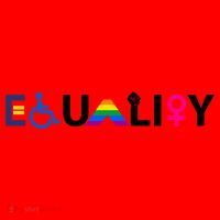Equality Equal Rights Lgbtq Ally Unity Pride Feminist Gift Santa Hat thumb 1