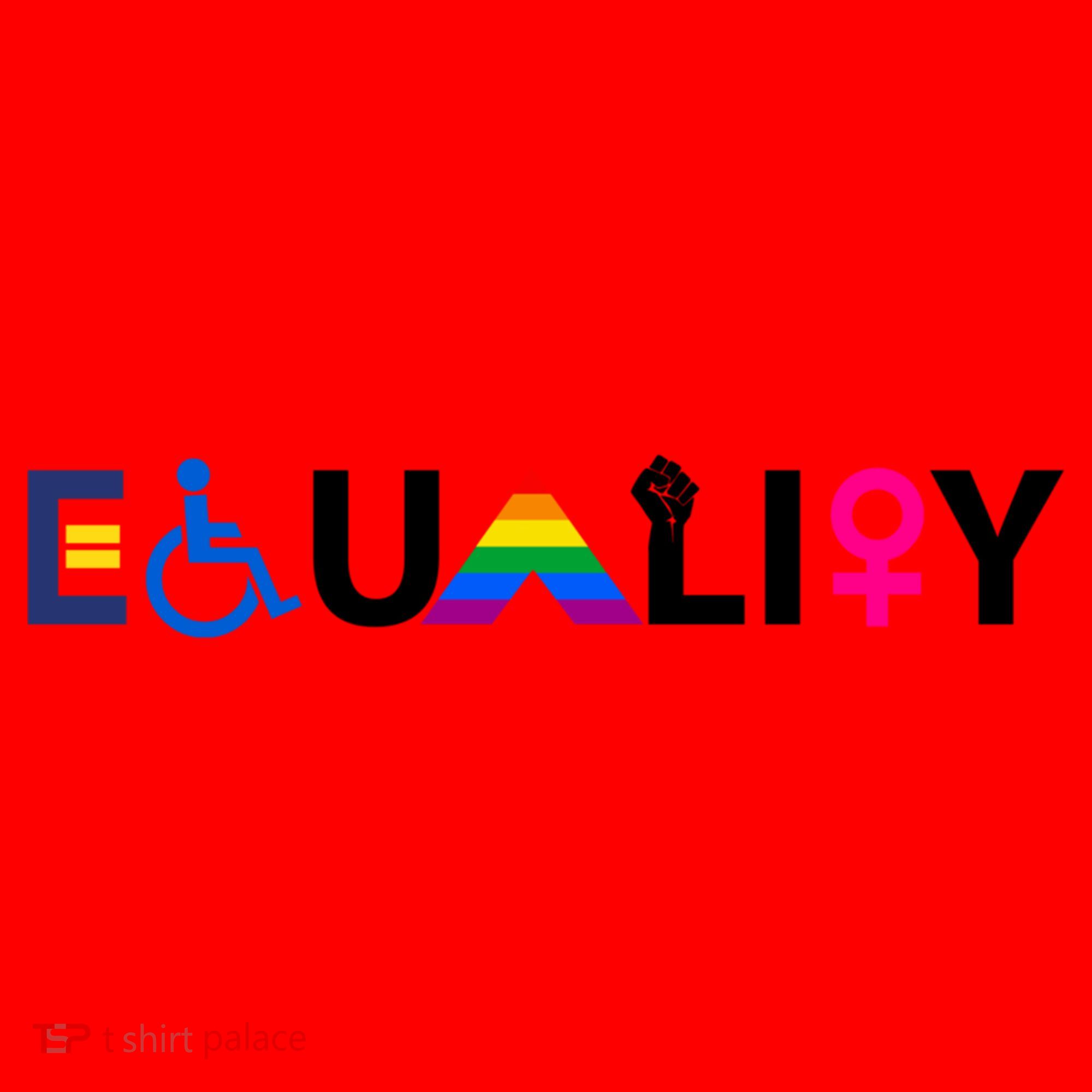 Equality Equal Rights Lgbtq Ally Unity Pride Feminist Gift Santa Hat
