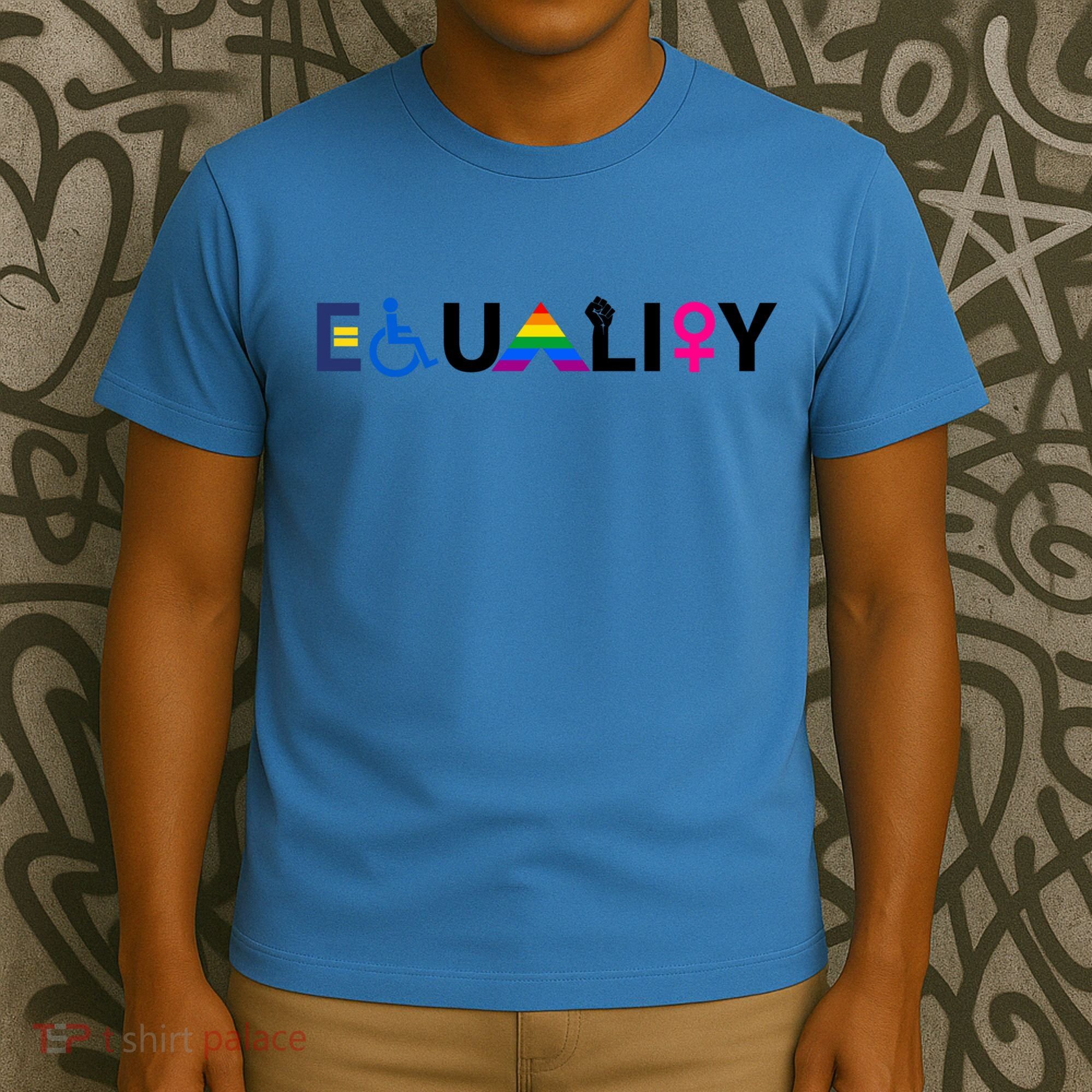 Equality Equal Rights Lgbtq Ally Unity Pride Feminist Gift T-Shirt
