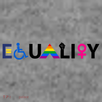 Equality Equal Rights Lgbtq Ally Unity Pride Feminist Gift Toddler Hoodie thumb 2