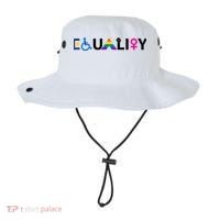 Equality Equal Rights Lgbtq Ally Unity Pride Feminist Gift Bucket Hat thumb 0