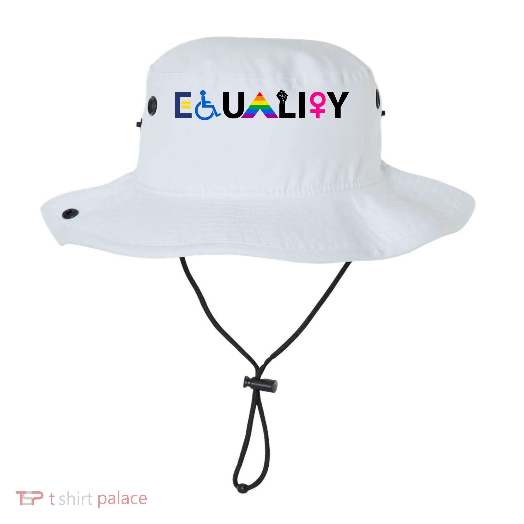 Equality Equal Rights Lgbtq Ally Unity Pride Feminist Gift Bucket Hat