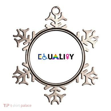 Equality Equal Rights Lgbtq Ally Unity Pride Feminist Gift Ornament