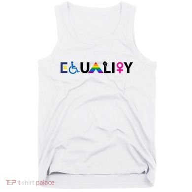 Equality Equal Rights Lgbtq Ally Unity Pride Feminist Gift Tank Top