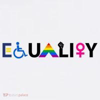 Equality Equal Rights Lgbtq Ally Unity Pride Feminist Gift Toddler T-Shirt thumb 4