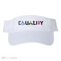 Equality Equal Rights Lgbtq Ally Unity Pride Feminist Gift Visor thumb 0