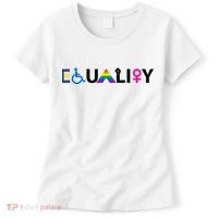 Equality Equal Rights Lgbtq Ally Unity Pride Feminist Gift Women's T-Shirt thumb 0