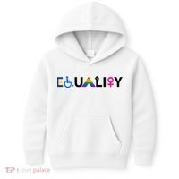 Equality Equal Rights Lgbtq Ally Unity Pride Feminist Gift Kids Hoodie thumb 0