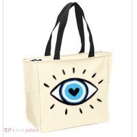 Evil Eye Spiritual Aesthetic Esoteric Mystical Themed Tote Bag thumb 2