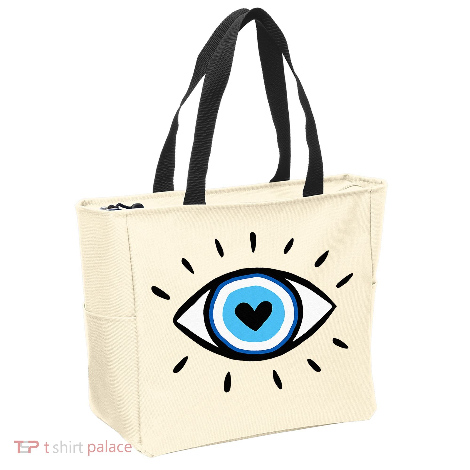 Evil Eye Spiritual Aesthetic Esoteric Mystical Themed Tote Bag