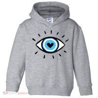 Evil Eye Spiritual Aesthetic Esoteric Mystical Themed Toddler Hoodie thumb 0