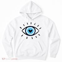 Evil Eye Spiritual Aesthetic Esoteric Mystical Themed Hoodie thumb 0