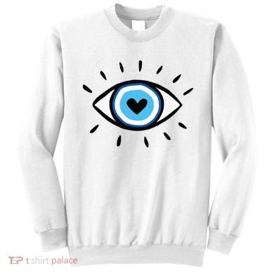 Evil Eye Spiritual Aesthetic Esoteric Mystical Themed Sweatshirt