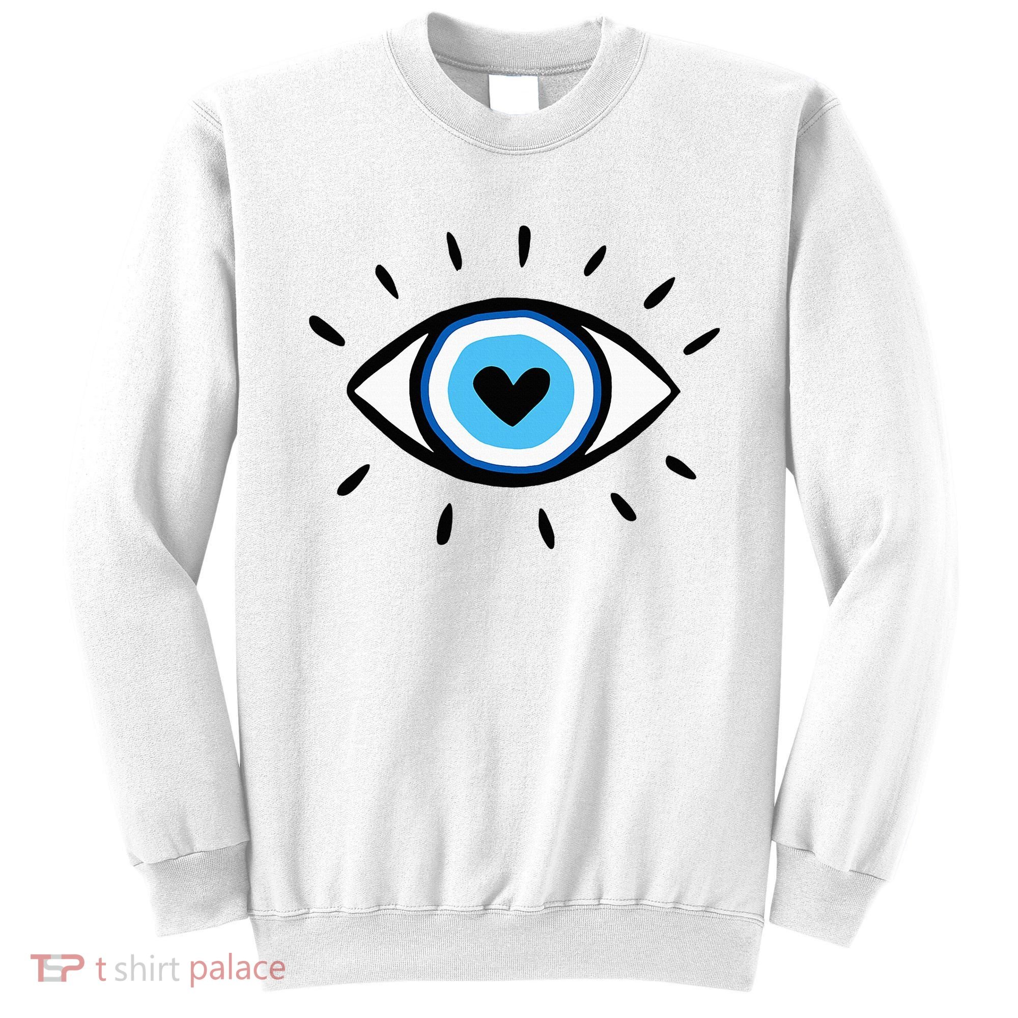 Evil Eye Spiritual Aesthetic Esoteric Mystical Themed Sweatshirt