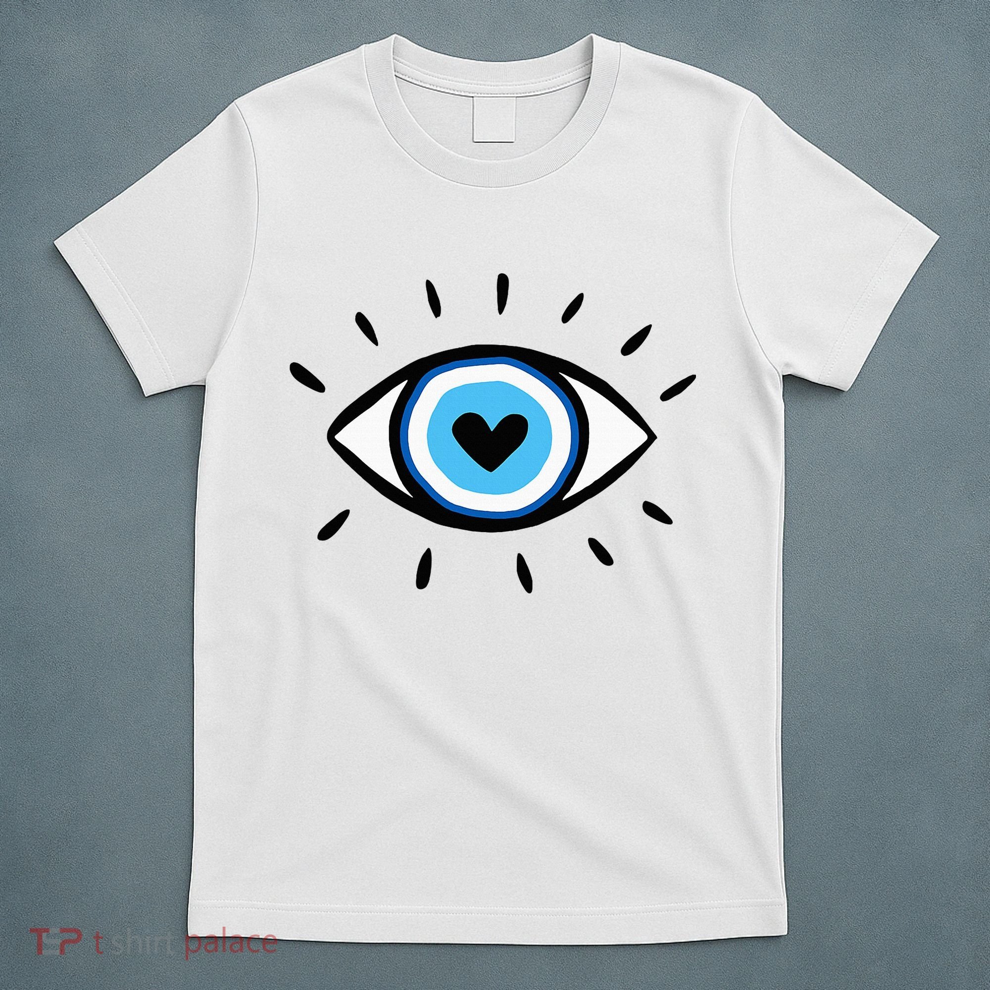 Evil Eye Spiritual Aesthetic Esoteric Mystical Themed T-Shirt