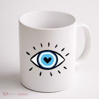 Evil Eye Spiritual Aesthetic Esoteric Mystical Themed Coffee Mug thumb 1