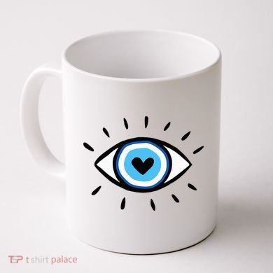 Evil Eye Spiritual Aesthetic Esoteric Mystical Themed Coffee Mug