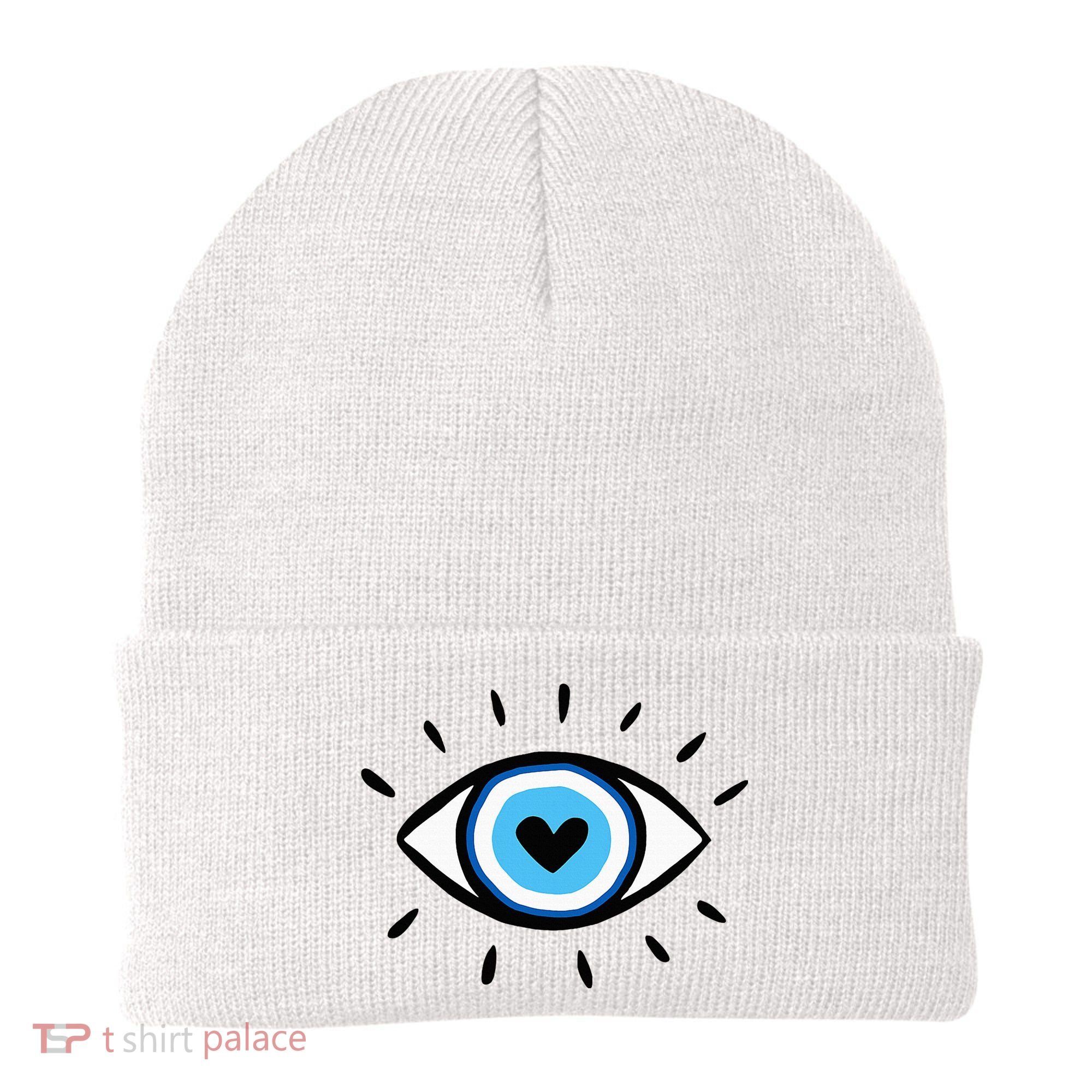 Evil Eye Spiritual Aesthetic Esoteric Mystical Themed Beanie