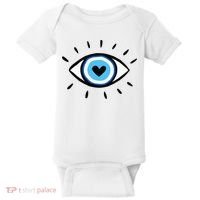 Evil Eye Spiritual Aesthetic Esoteric Mystical Themed Baby Bodysuit thumb 0