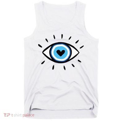 Evil Eye Spiritual Aesthetic Esoteric Mystical Themed Tank Top