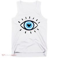 Evil Eye Spiritual Aesthetic Esoteric Mystical Themed Tank Top thumb 0