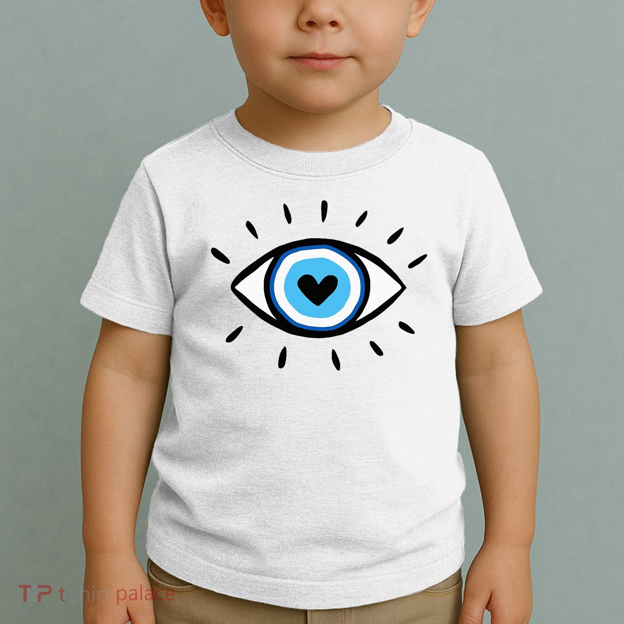 Evil Eye Spiritual Aesthetic Esoteric Mystical Themed Toddler T-Shirt