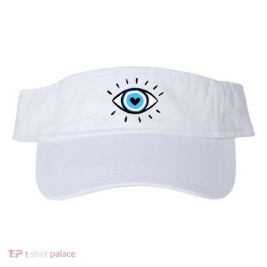 Evil Eye Spiritual Aesthetic Esoteric Mystical Themed Visor
