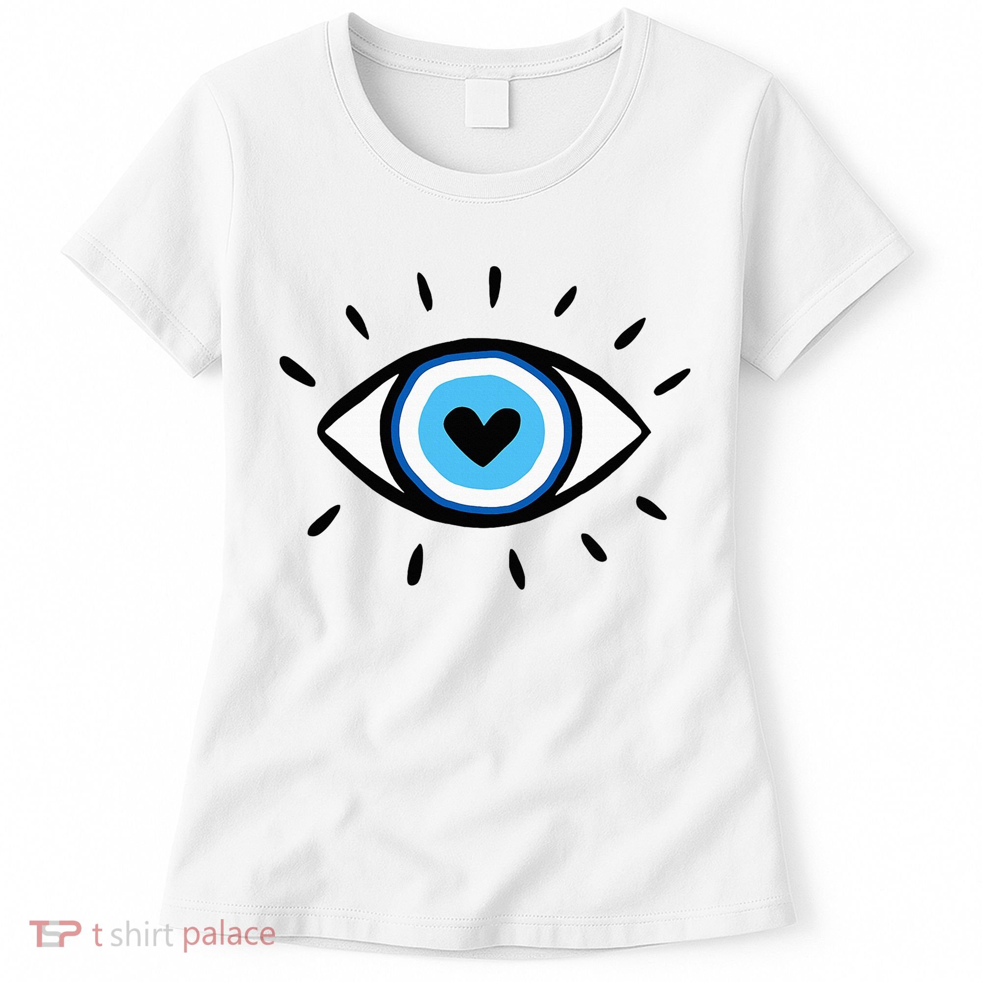 Evil Eye Spiritual Aesthetic Esoteric Mystical Themed Women's T-Shirt