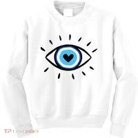 Evil Eye Spiritual Aesthetic Esoteric Mystical Themed Kids Sweatshirt thumb 0