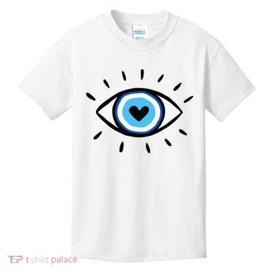 Evil Eye Spiritual Aesthetic Esoteric Mystical Themed Kids T-Shirt