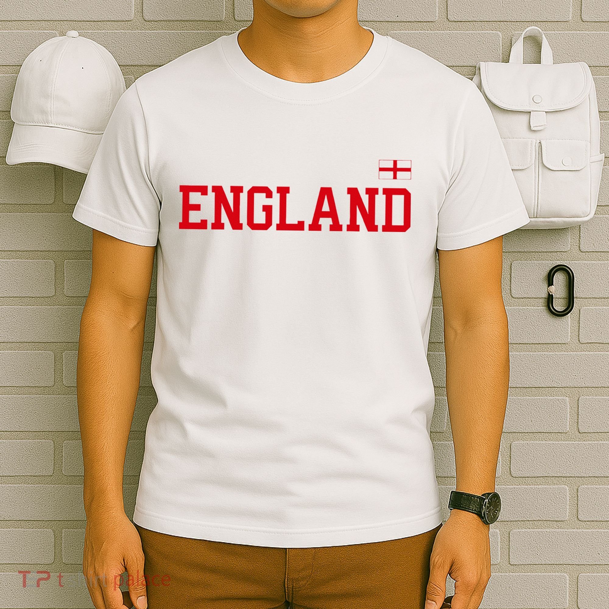England English Soccer English Flag T-Shirt