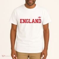England English Soccer English Flag Tall T-Shirt thumb 2