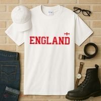 England English Soccer English Flag Tall T-Shirt thumb 3