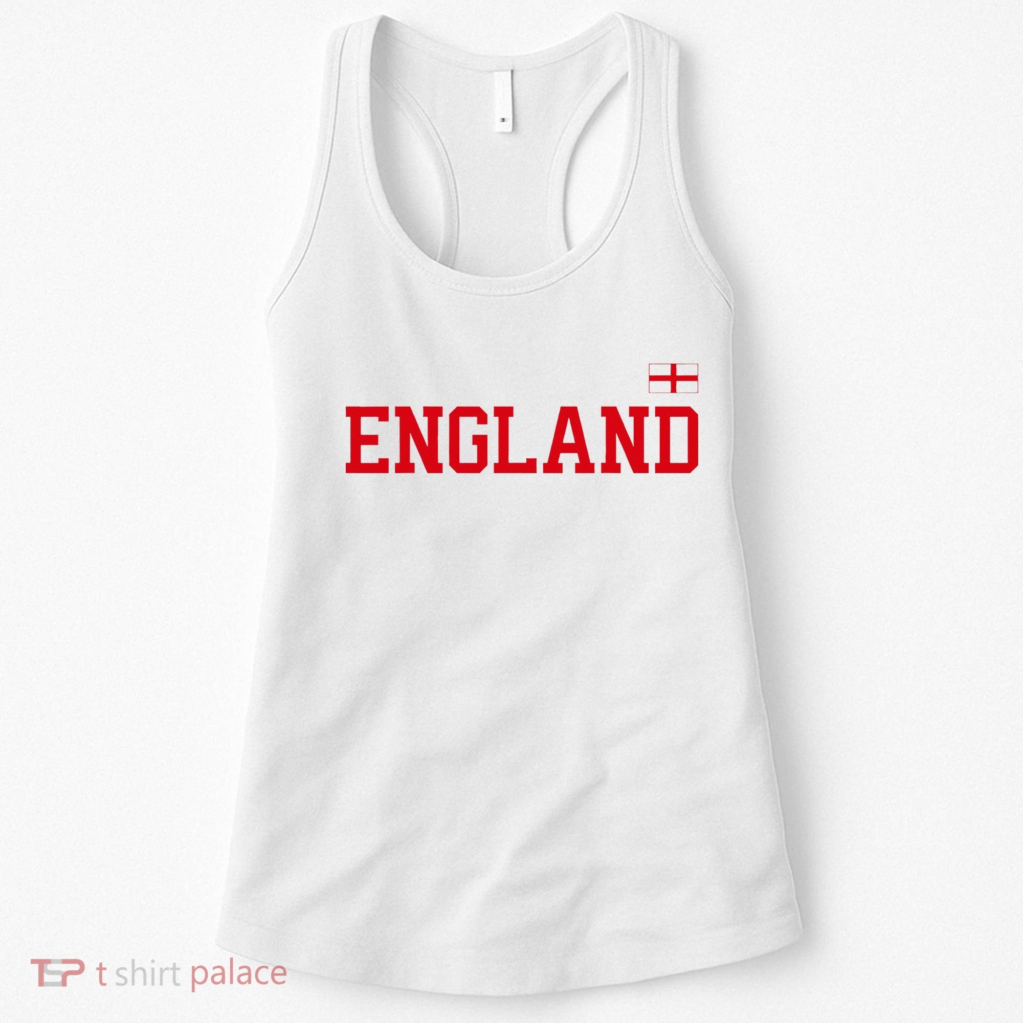 England English Soccer English Flag Women's Tank Top
