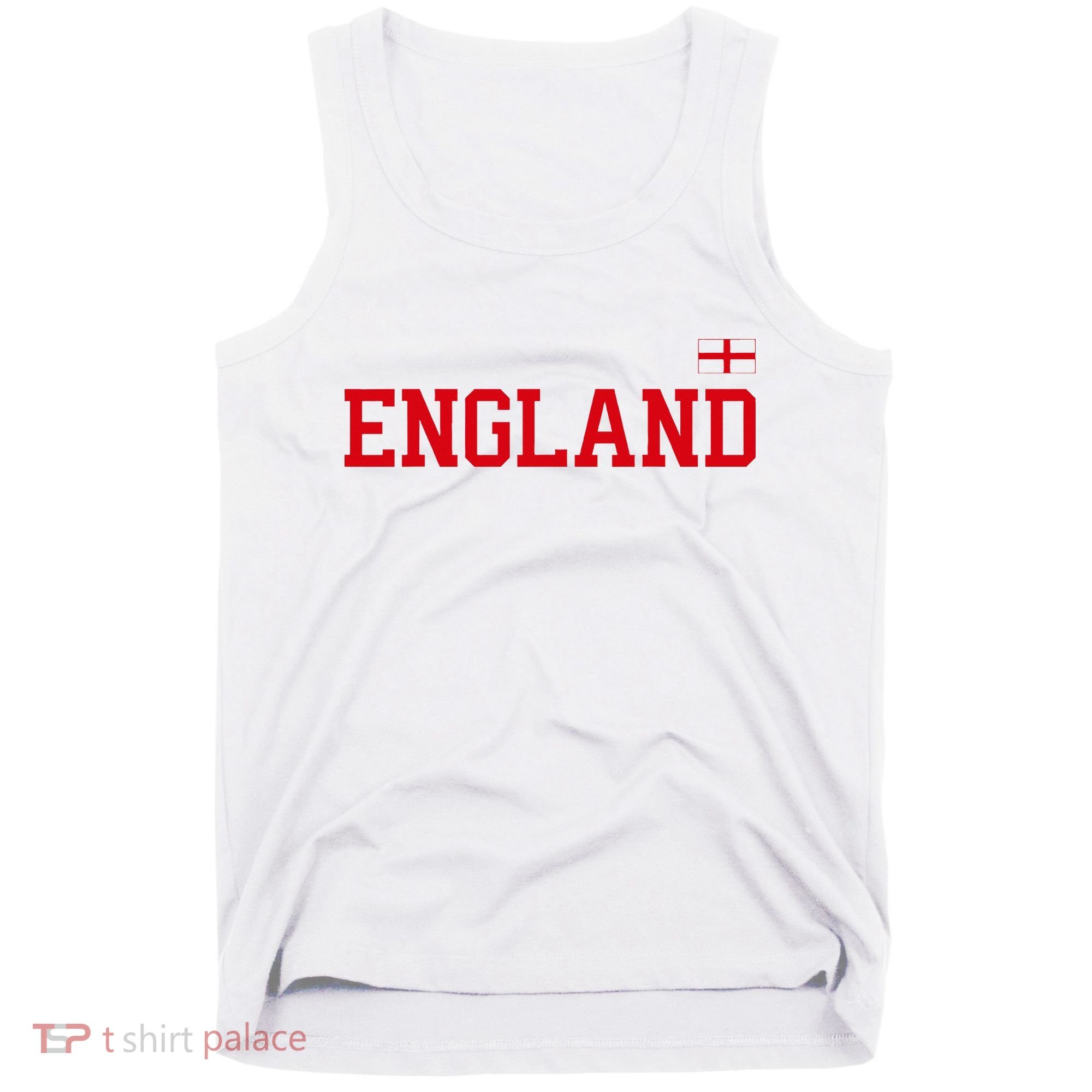 England English Soccer English Flag Tank Top