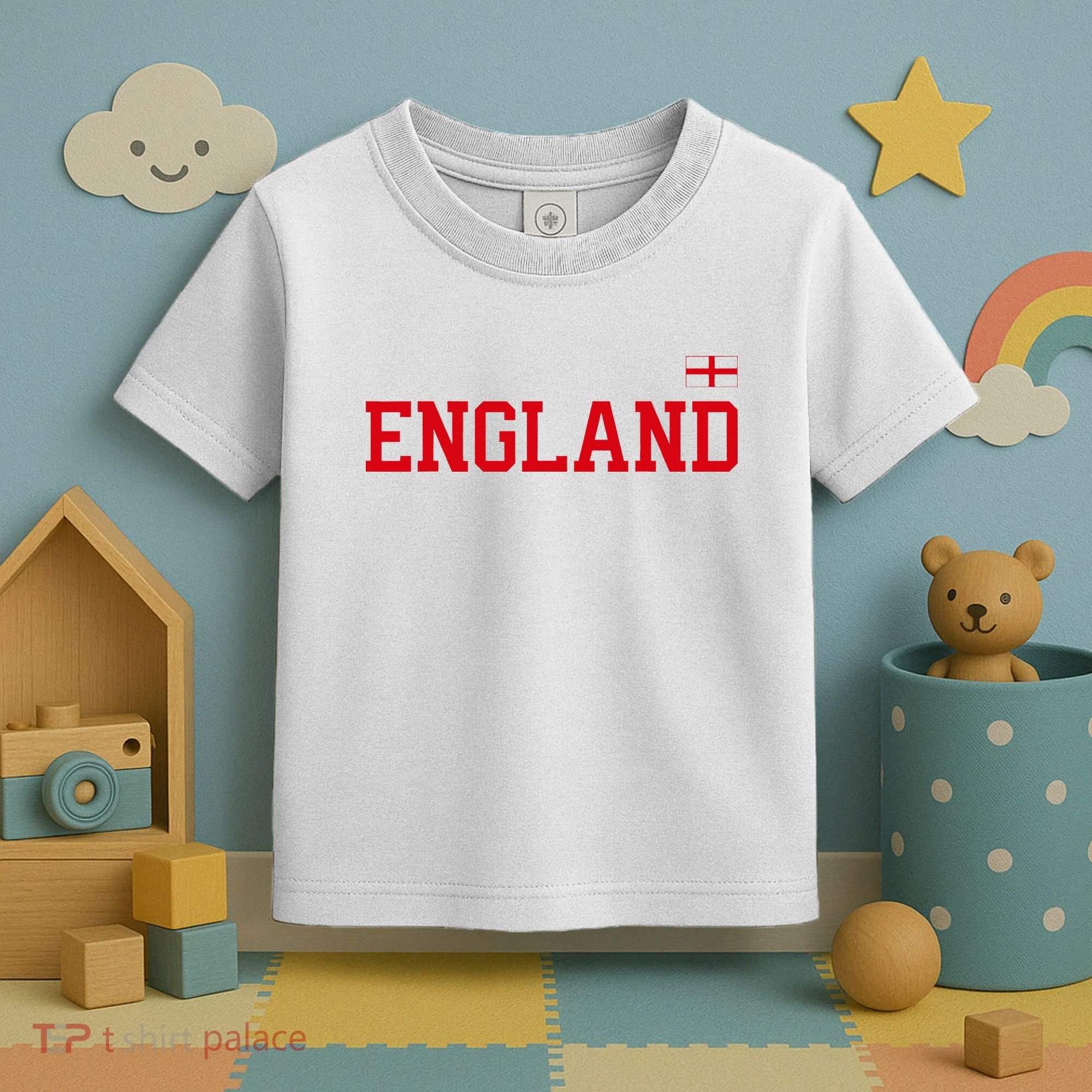 England English Soccer English Flag Toddler T-Shirt
