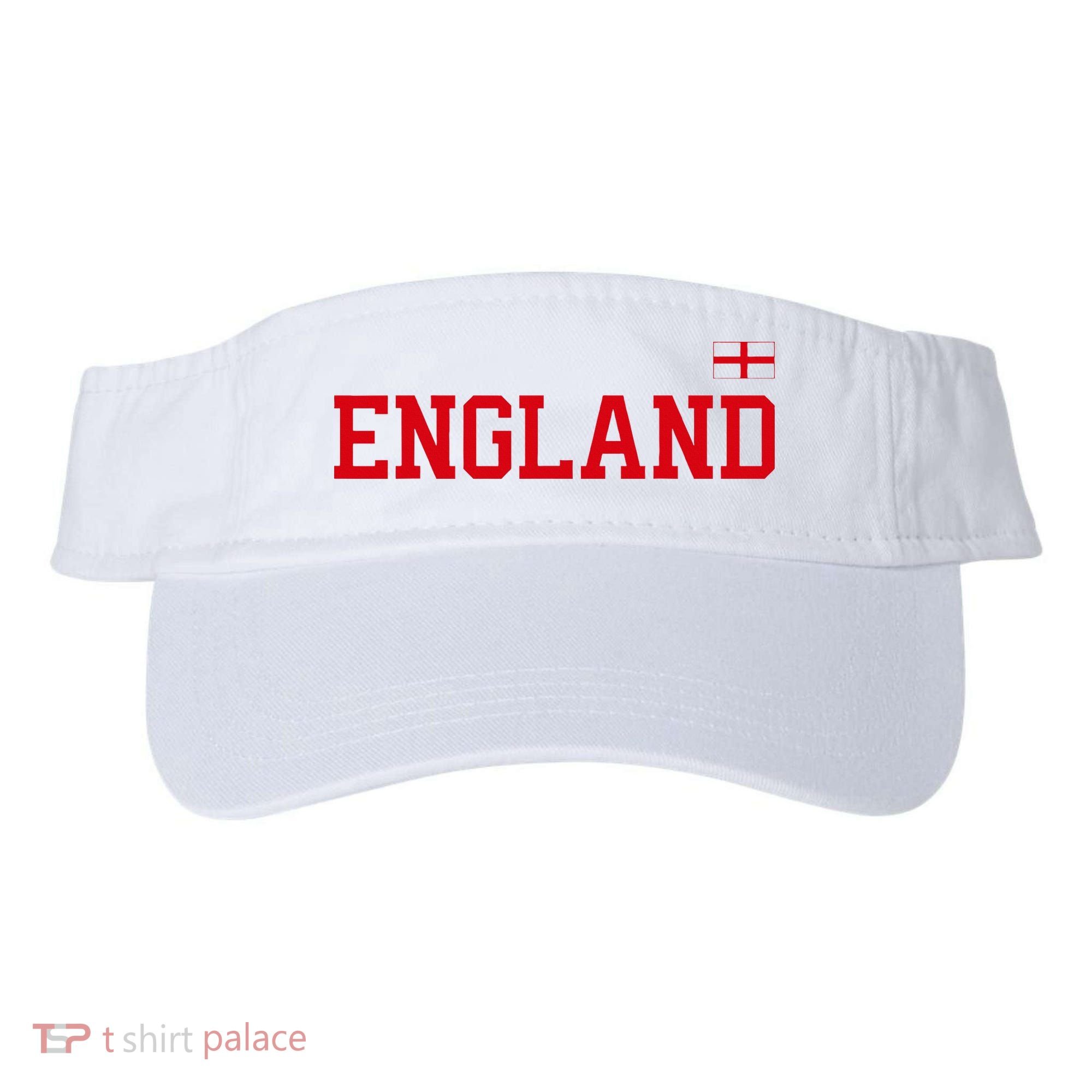 England English Soccer English Flag Visor