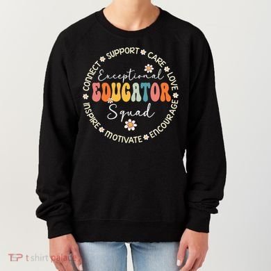 Exceptional Educator Squad Special Needs Education Teacher Women's Sweatshirt