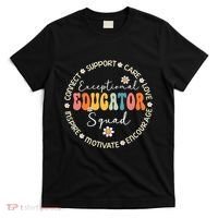 Exceptional Educator Squad Special Needs Education Teacher T-Shirt thumb 0