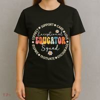 Exceptional Educator Squad Special Needs Education Teacher T-Shirt thumb 4