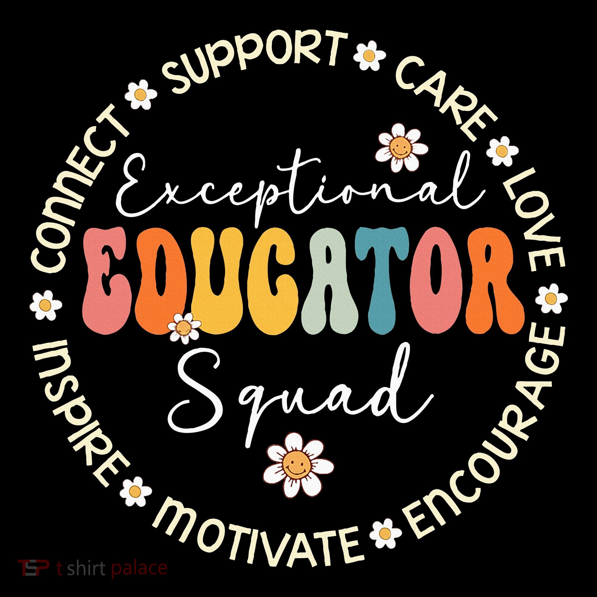 Exceptional Educator Squad Special Needs Education Teacher Bucket Hat