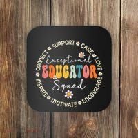 Exceptional Educator Squad Special Needs Education Teacher Coaster thumb 0