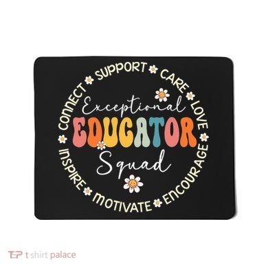 Exceptional Educator Squad Special Needs Education Teacher Mousepad