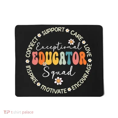 Exceptional Educator Squad Special Needs Education Teacher Mousepad